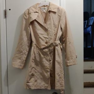 Beige Women"s Rain Coat